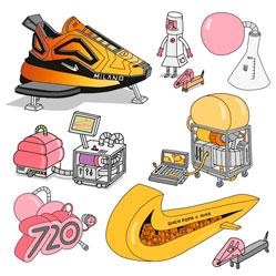 Popular Nike technologies in sports shoes