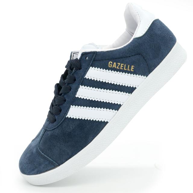 Сині кросівки Adidas Gazelle замша Indonesia