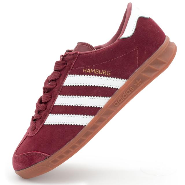 Burgundy women's sneakers Adidas Hamburg - Vietnam