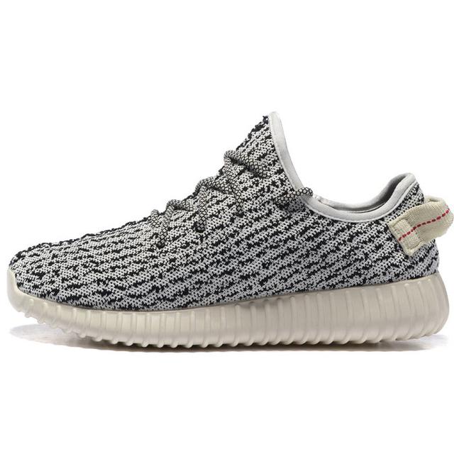 Кросівки Adidas Kanye West Yeezy 350 білі з сірим - Топ якість