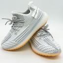 Gray textile sneakers 350