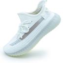 White textile sneakers 350