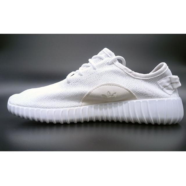 Жіночі кросівки Adidas Kanye West Yeezy 350 повністю білі