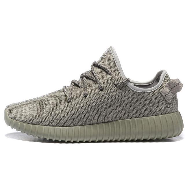 Чоловічі кросівки Adidas Kanye West Yeezy 350 сірі - Топ якість