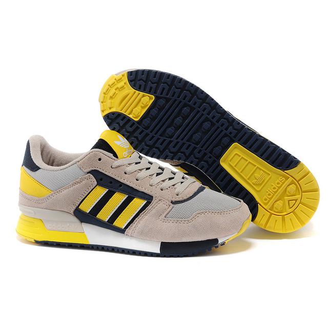 Adidas zx630 gray with yellow - Top quality.