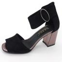 Wedge sandals LIICI 2219-K6387 Black