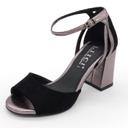 Wedge sandals LIICI B095-M1625-1 Black