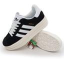 Women's black adidas Gazelle platform sneakers