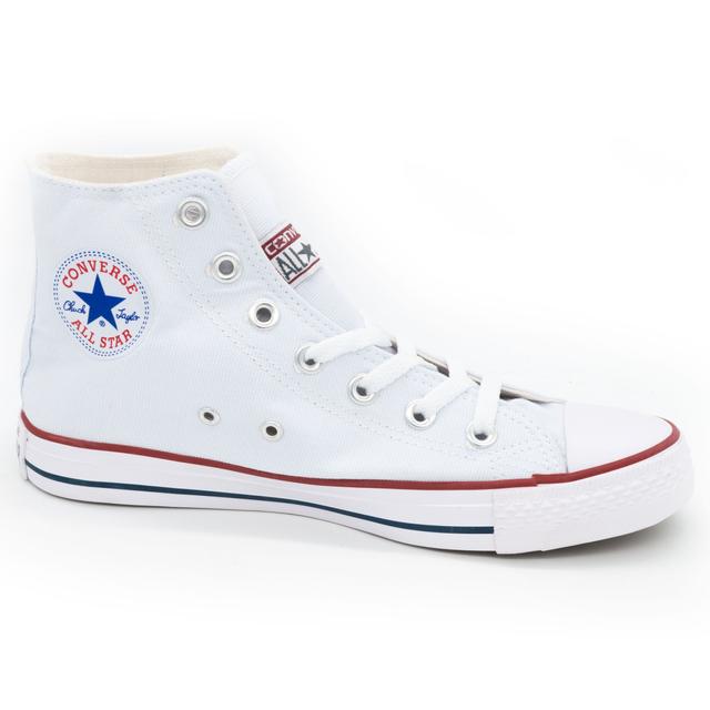 High white Converse sneakers