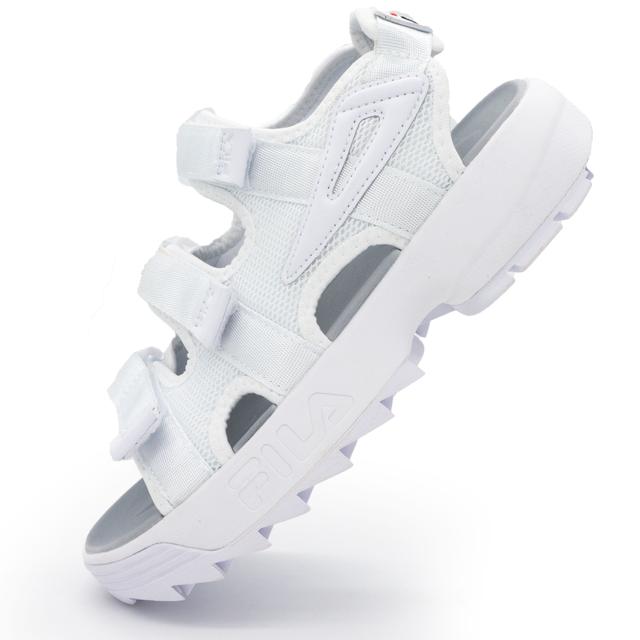 White women's sandals FILA Disruptor 2. Top quality!