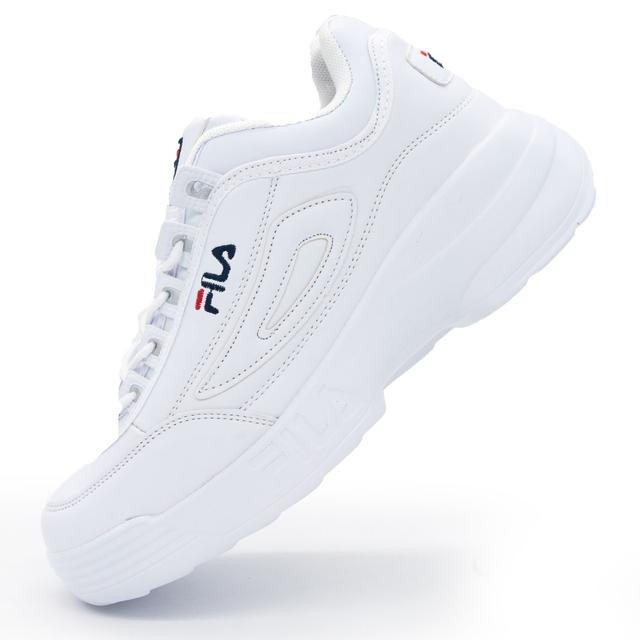 Women's pink FILA Disruptor 2 sneakers - China