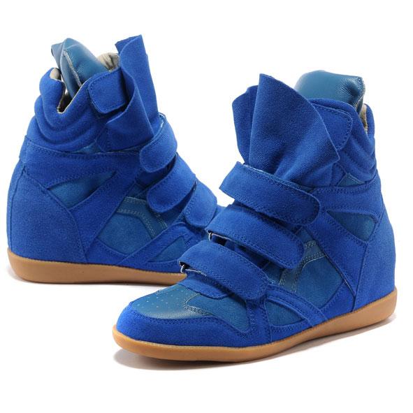 Sneakers Isabel Marant Blue Suede