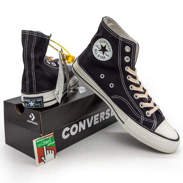 Converse Chuck 70 high black and white sneakers