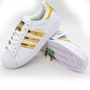 Sneakers Adidas superstar white - gold