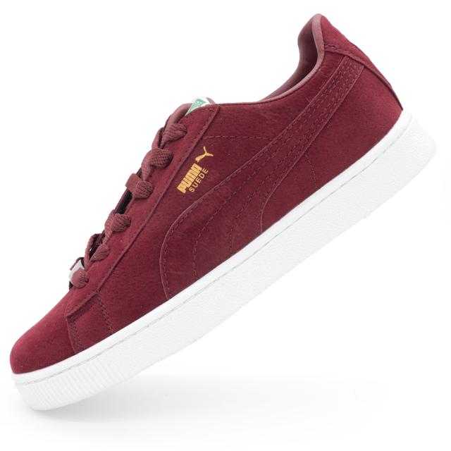 Кросівки жіночі Puma Suede classic бордові