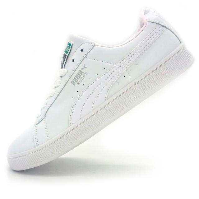 Women's Puma Suede Leather white. Genuine leather! – Top quality!