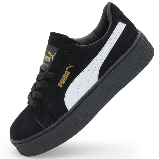 Women's sneakers by Puma Rihanna Puma Rihanna black and white