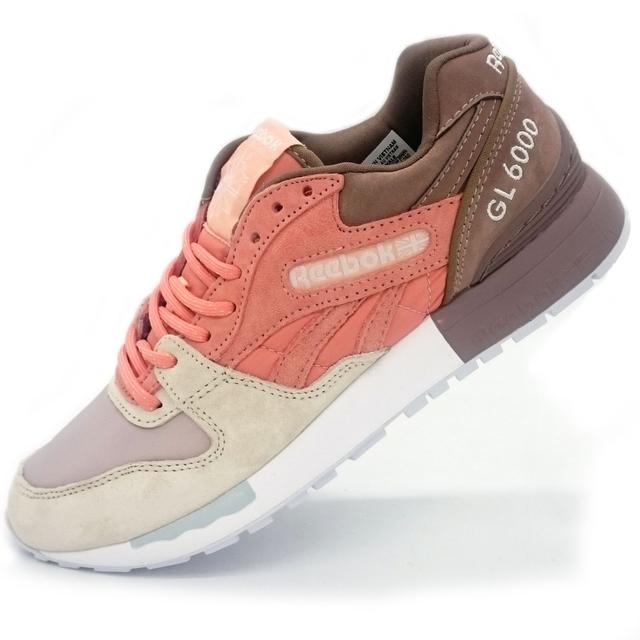 Women's sneakers Reebok GL6000 dark powder (natural suede)