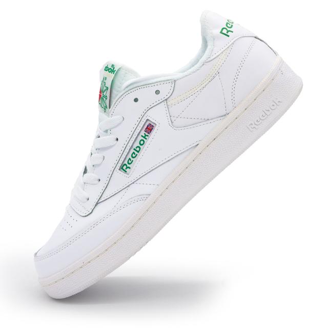 Sneakers Reebok Classic Club C 85 white, genuine leather - Top quality!