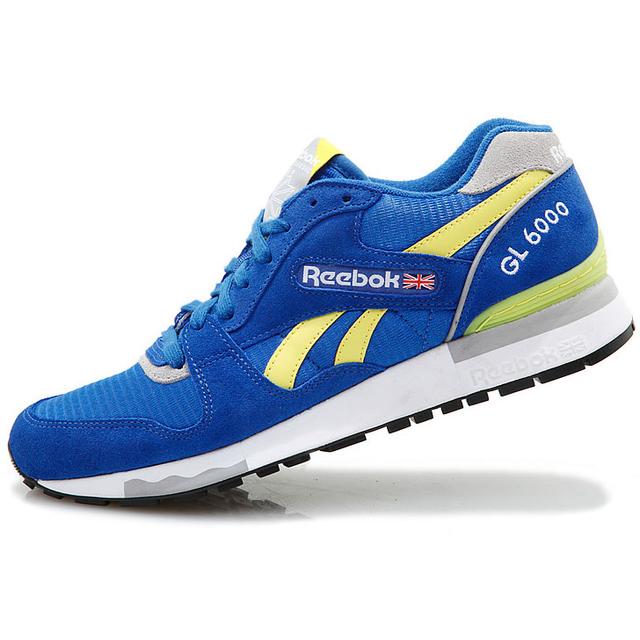 Reebok GL6000 J98339  RBK/YELLOW/GREY