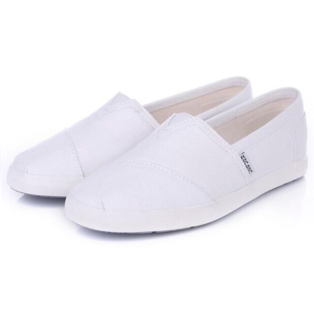 Women's white slippers RenBen 3817-1