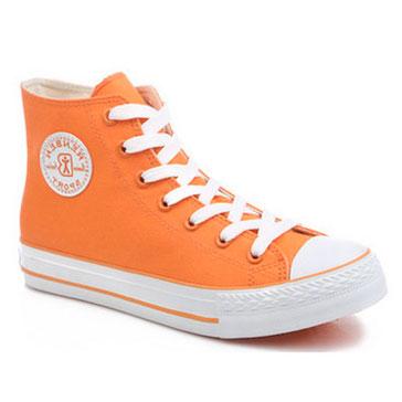 RenBen 8131-3 women's orange sneakers