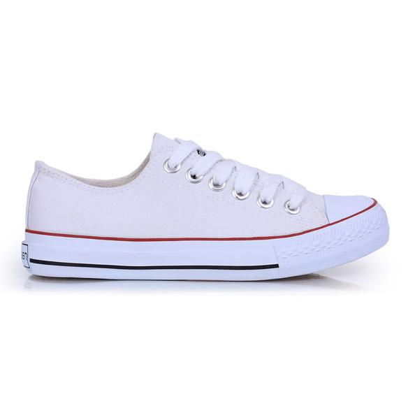 RenBen 1159 8635 All White Low Top Sneakers