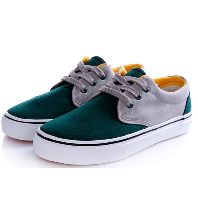 RenBen RenBen 9658-1 Men's Green With Gray Sneakers