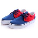 Men's Blue and Red RenBen RenBen 9658-3 Sneakers