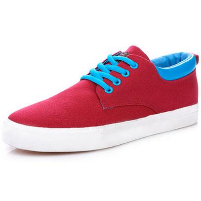 RenBen 9953-3 red sneakers for men