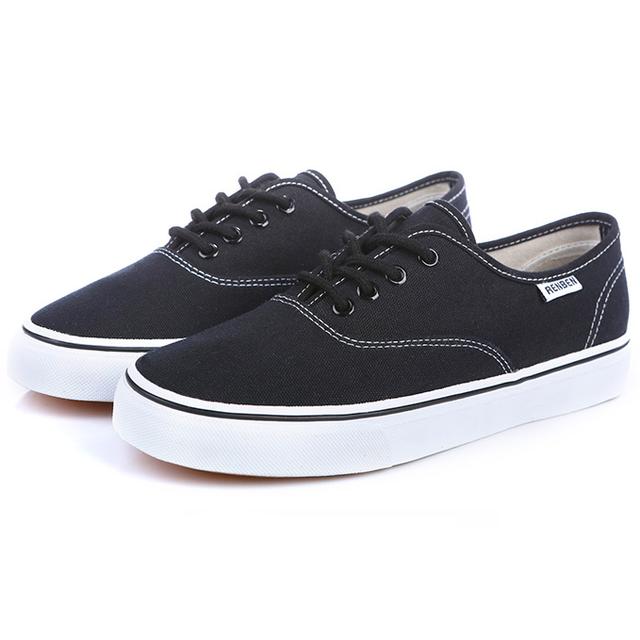 Men's RenBen RenBen 9972-1 Black Low Top Sneakers