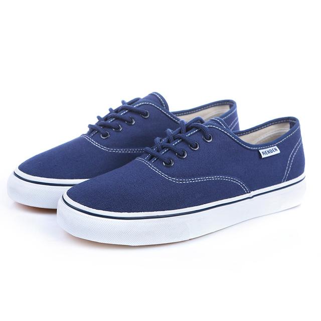 Men's RenBen RenBen 9972-2 Blue Low Top Sneakers