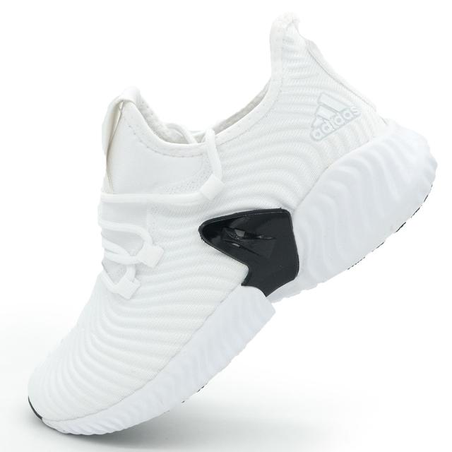 Adidas Alphabounce Instinct women's sneakers are white.