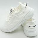 Women's textile sneakers BK-1 white