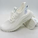 Women's textile sneakers BK-3 white