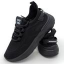 Women's textile sneakers BK-1 black