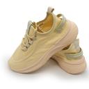 Women's textile sneakers BK-1 beige