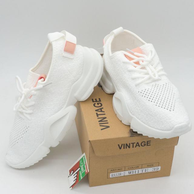 Women's sneakers Vintage RA538-2 white