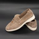 Women's brown loafers