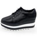 Platform sneakers LICCI B431-M2364-1 black leather