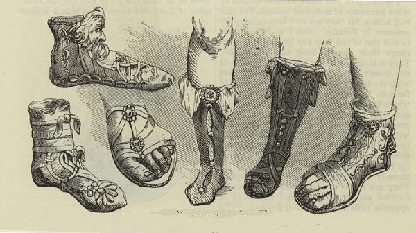 Фото первой обуви в Египре