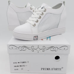 фото Жіночі кросівки Prima d'Arte FLM801-7 білі